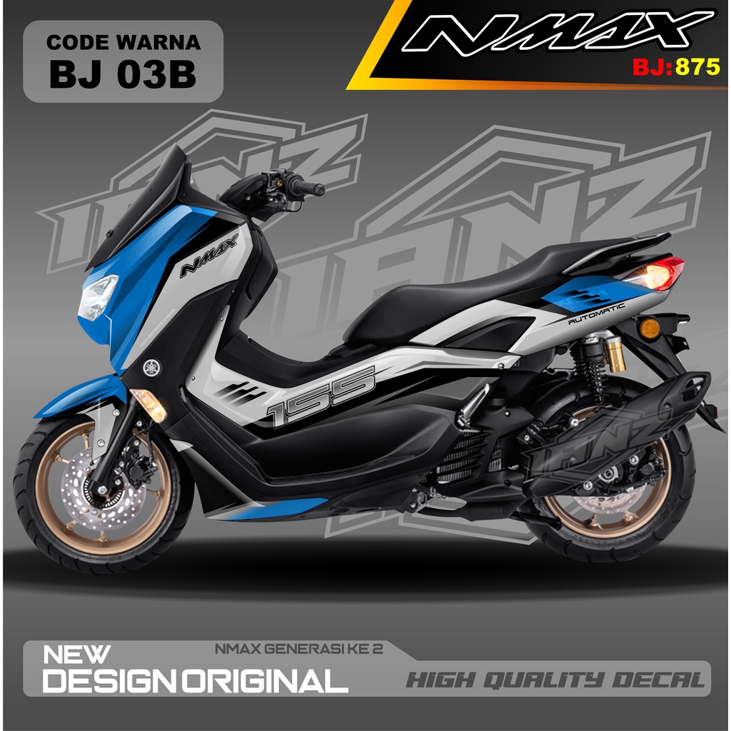 DECAL STIKER NEW NMAX FULL BODY MOTOR / DECAL FULL BODY NMAX