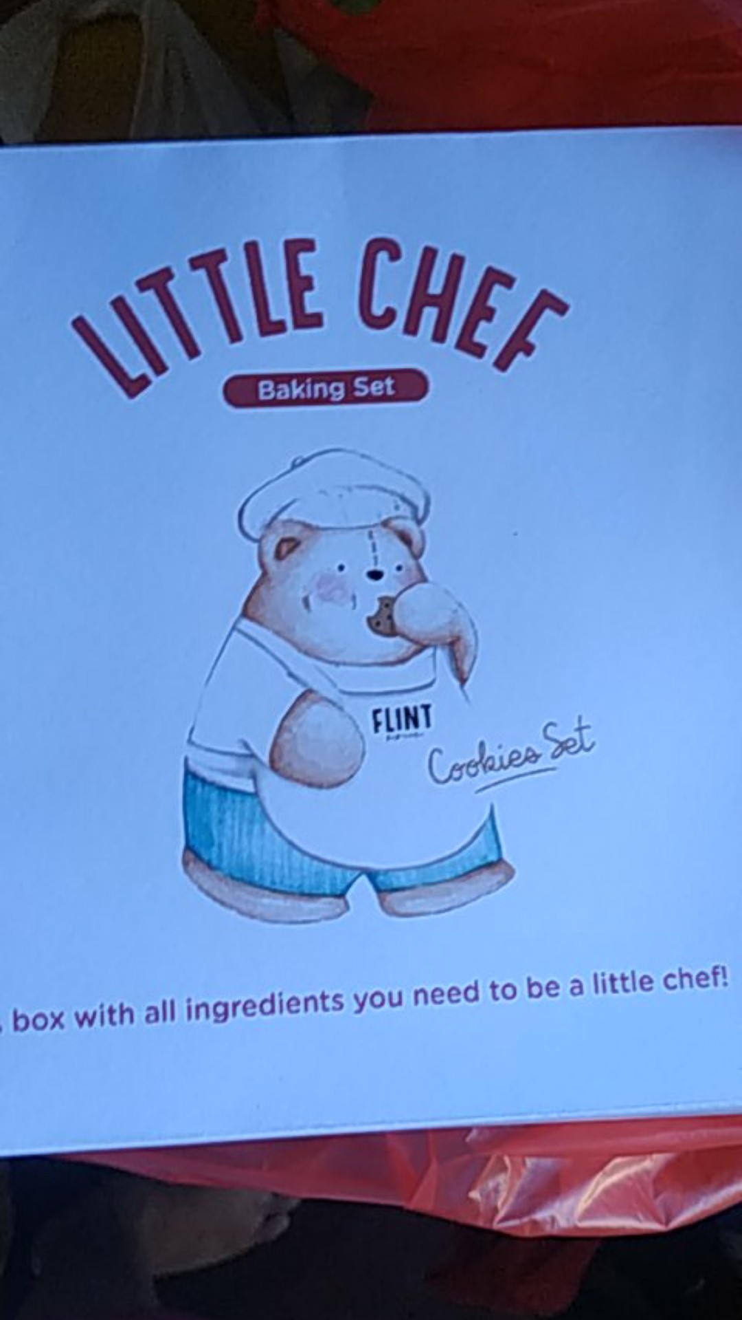 Steincookware Little Chef Baking Set<br />by Flint Stein Cookware Unicorn Tools Rollingpin Spatula Sutil