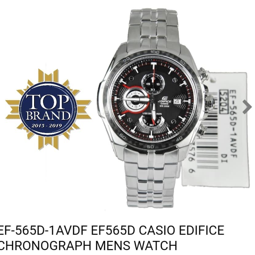 Sale Jam Tangan Casio Edifice Miyota EF565 Baterai EF2 Stainless Baterai Jam Tangan Pria Import Edis
