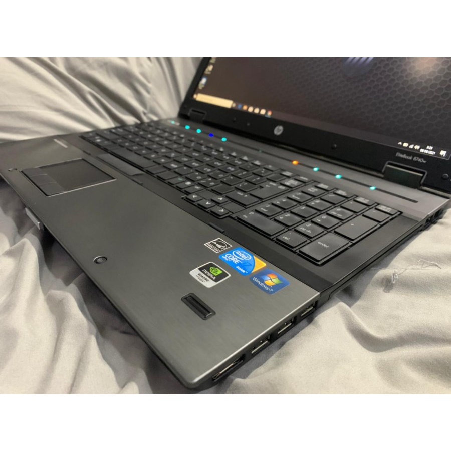 Laptop HP Workstation 8740W Core i7 Q740 RAM 8GB Nvidia 1GB 256Bit FHD - Harddisk 500GB