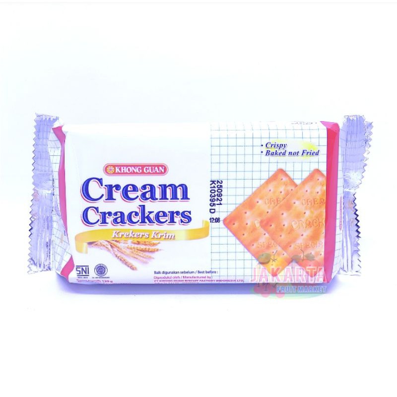 

(CAMILAN INSTAN) KHONG GUAN CREAM CRACKERS 120G