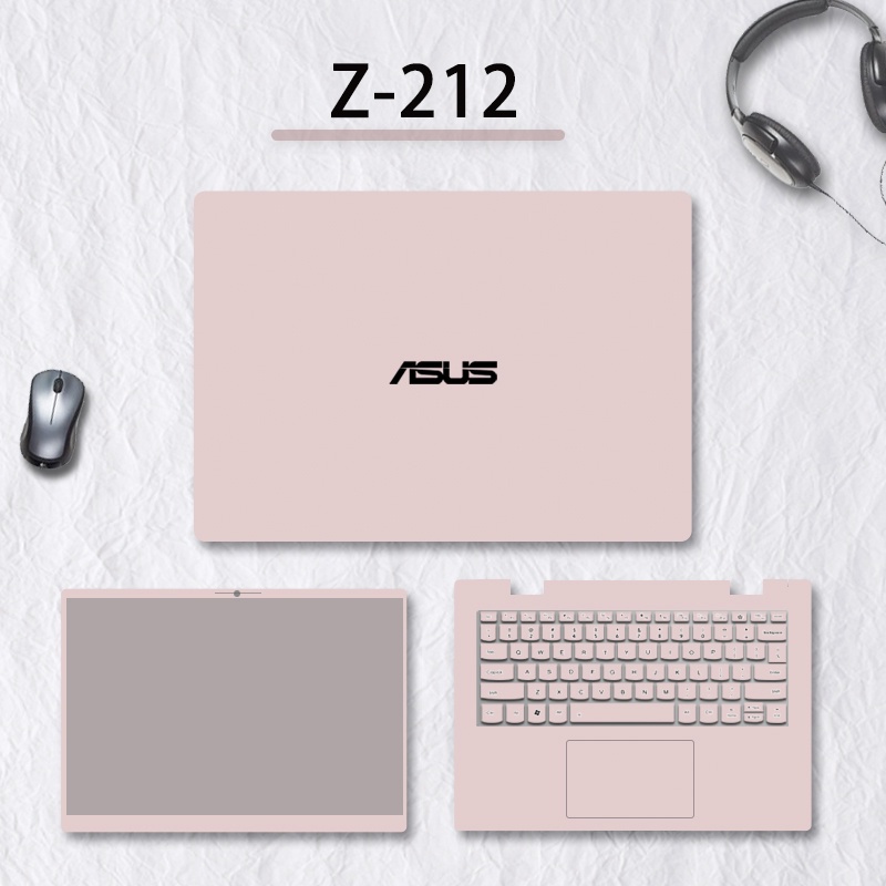 ASUS Vivo Book15 Sticker V5200 / V5000 Solid Color Protective Film Fearless Pro14 Hard Stone E410m Notebook a Bean 14s Computer Shell Film Tianxuan 2 Simple 15.6-inch Full Set