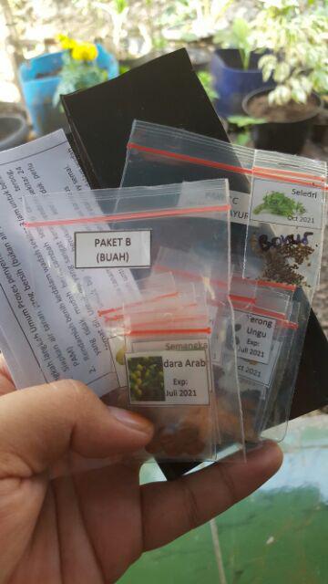 Paket Buah - Paket Hemat 6 Jenis Benih Unggul Buah Buahan