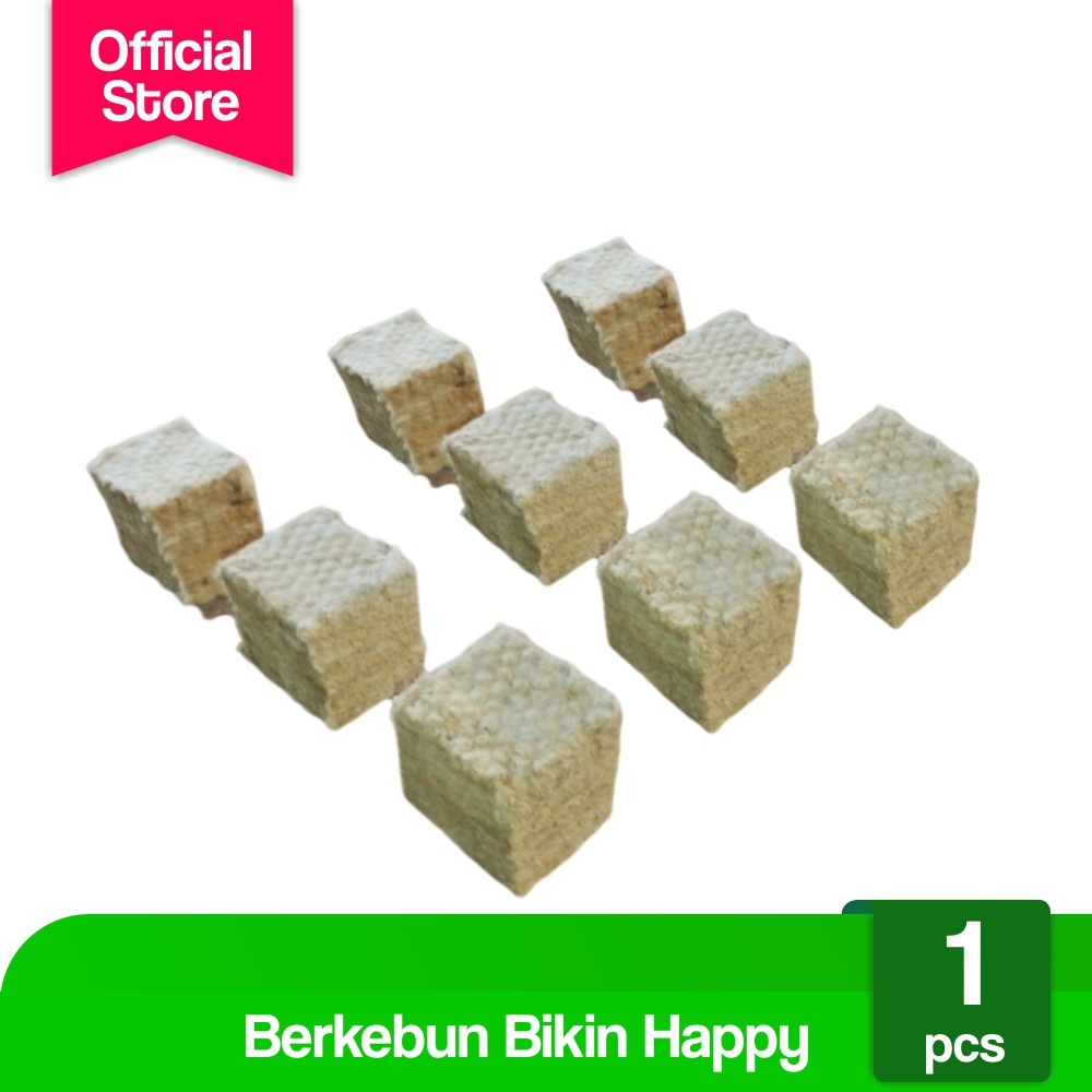 

Rockwool Hidroponik Siap Pakai