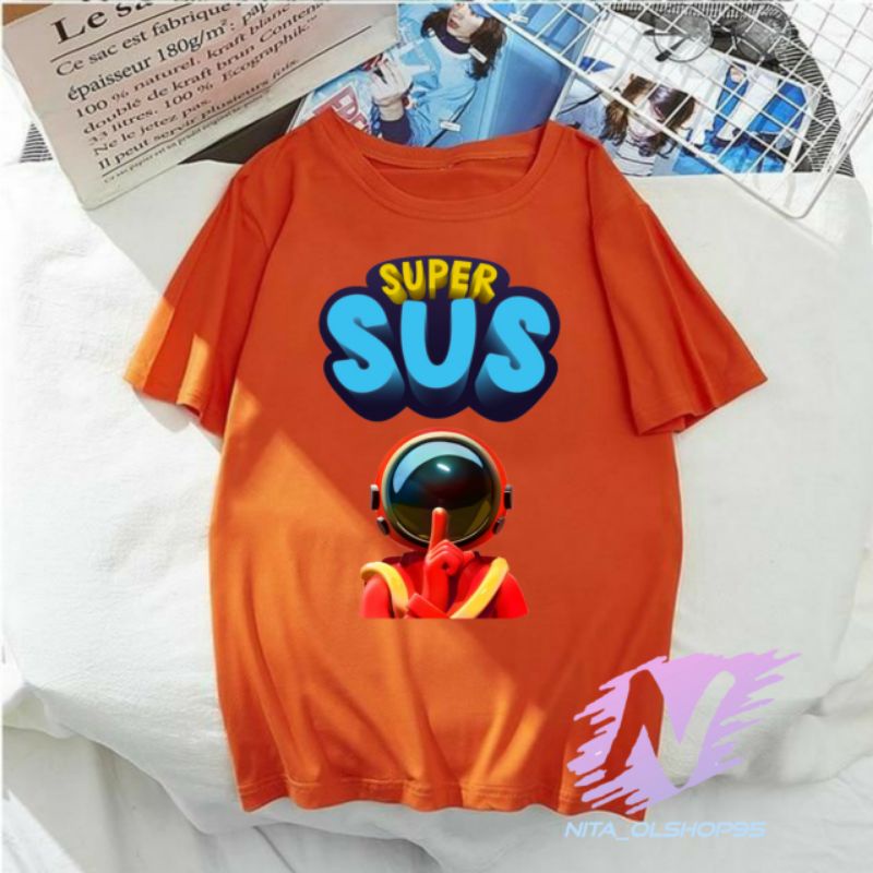 kaos anak super sus among 3d