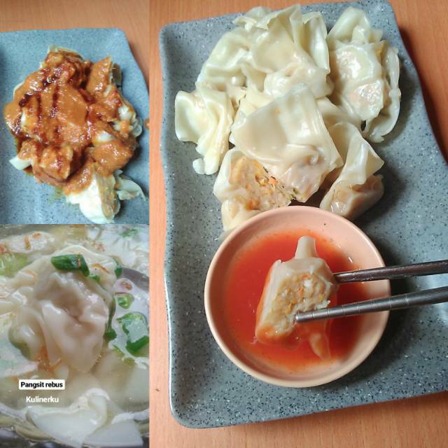 

Pangsit Ayam Homemade tanpa MSG dan Pengawet