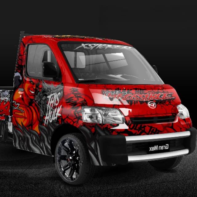 Decal grandmax pickup full