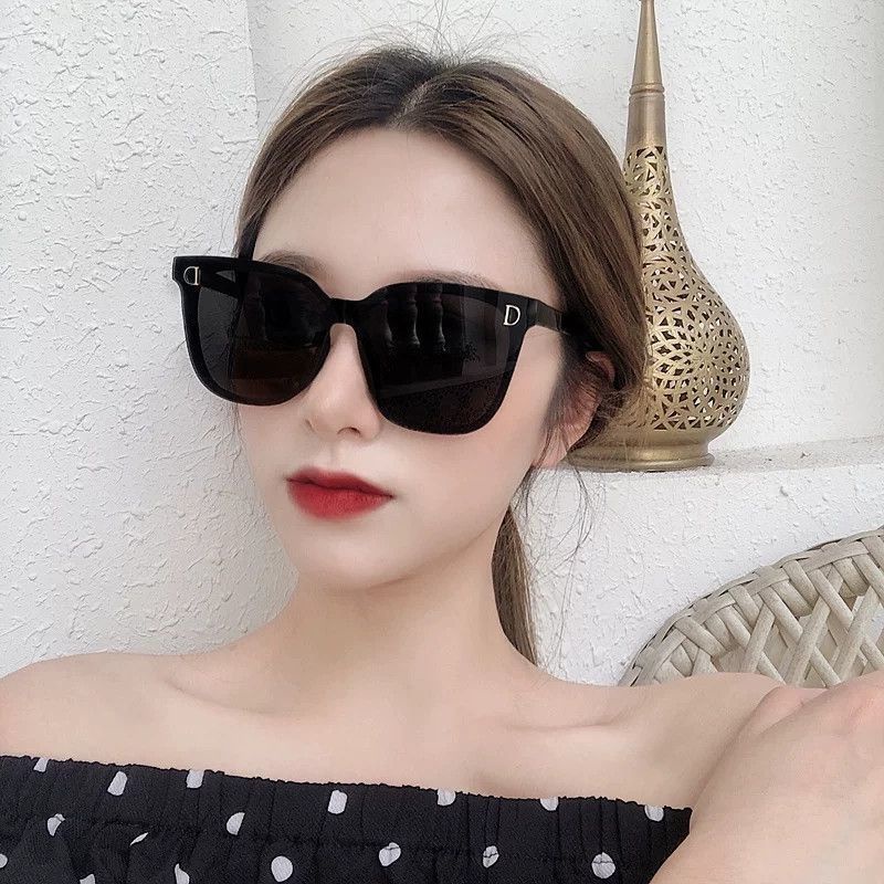 ✅ COD KUMA Kacamata Hitam Korean Gaya Wanita Kacamata Hitam Vintage Gaya Mata Kucing Women Sunglasses