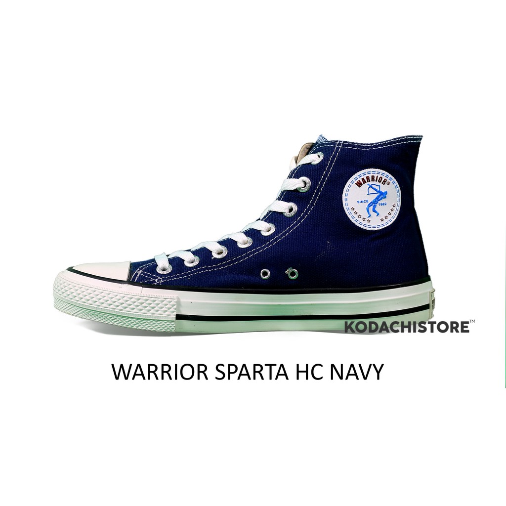 Sepatu Warrior Sparta HC Dark Navy - Warrior Original Vulcanized Shoes