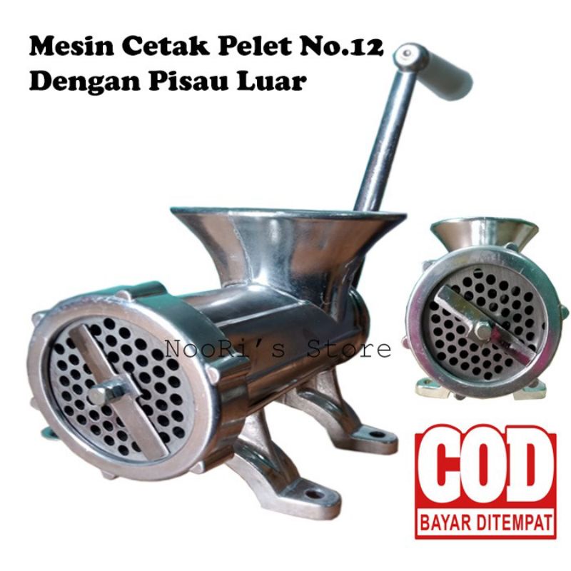 Jual Mesin Cetak Pakan No 12 Dengan Pisau Luar Mesin Giling Kacang