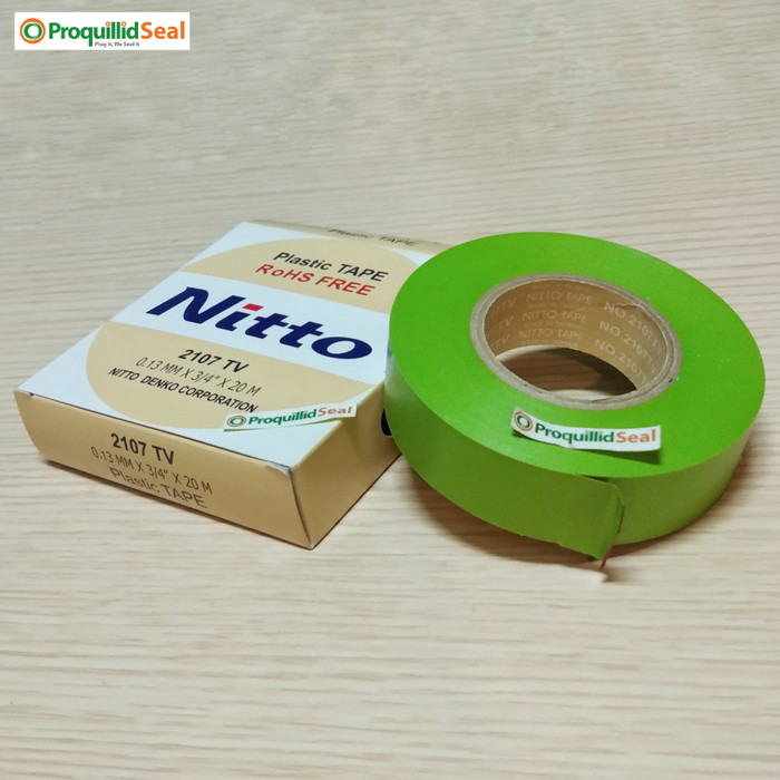 ISOLASI SELOTIP LAKBAN SOLASI KABEL LISTRIK NITTO WARNA WARNI HIJAU