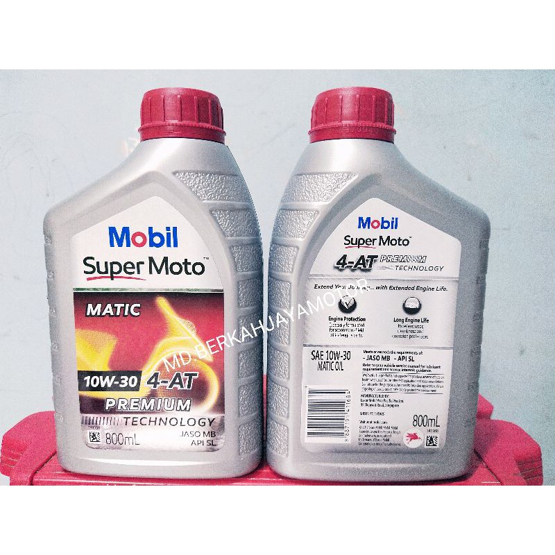 Oli mobil super moto for all matic 10w-30 0.8lt 100% original