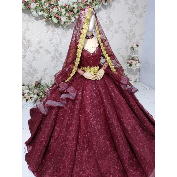 gaun pengantin India bridal