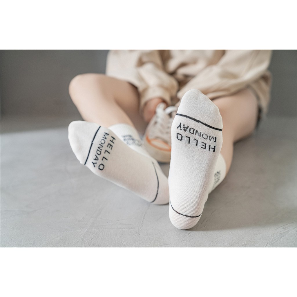 KK-51 kaos kaki wanita cotton tebal olahraga casual 1975 1977 socks import jepang