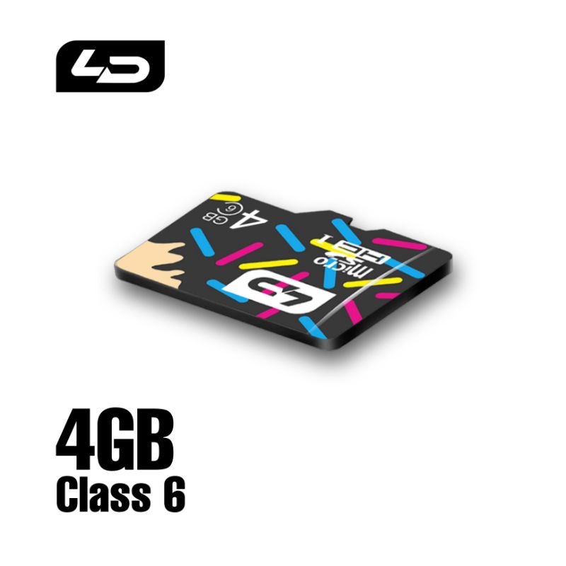 Kartu memoricard lD class6 4GB microsd memory card memorycard memori card kartu memory kartu memori