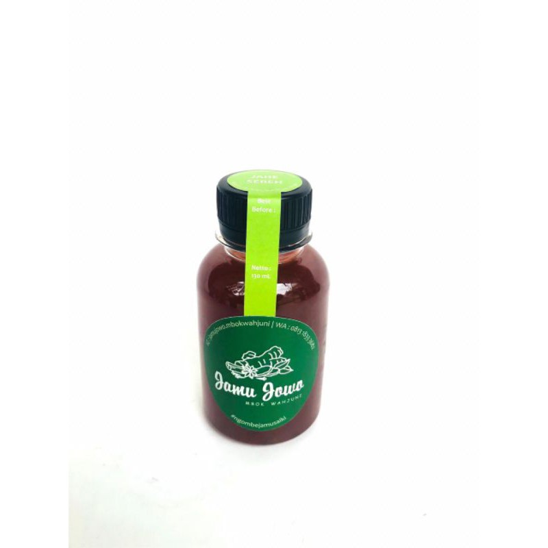 

Jamu Mini Jahe Sereh Botolan 130 mL (gojek & grab only)