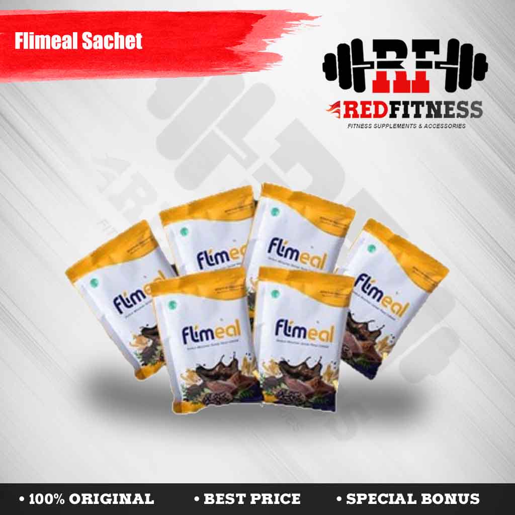 Flimeal Meal Replacement Minuman Diet 1 Sachet / Flim Meal Flimmeal Eceran Ecer