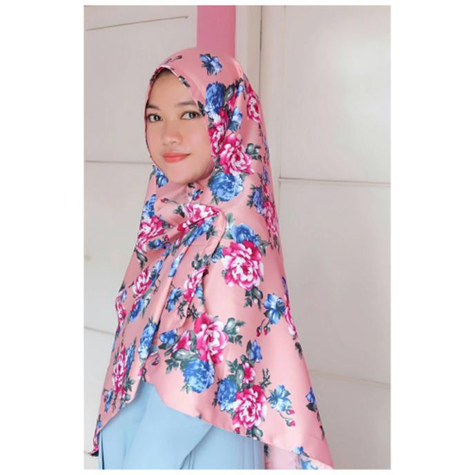 Promo Khimar Nayla Maxmara (Jilbab Instan Syar'I Motif Bunga) Terlaris