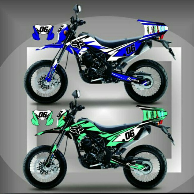 DECAL STICKER KLX BF DECAL STICKER KLX DTRACKER KLX OLD KLX GORDON DECAL KLX FULL BODI