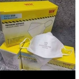 masker medis kemenkes warna putih. hitam, hijau, kf94, earloop, hijab