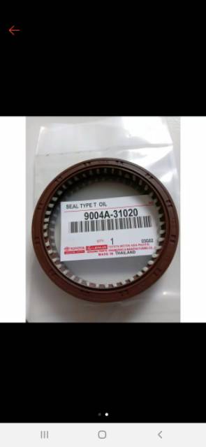 Oil seal seal kruk as crank shaft belakang avanza xenia