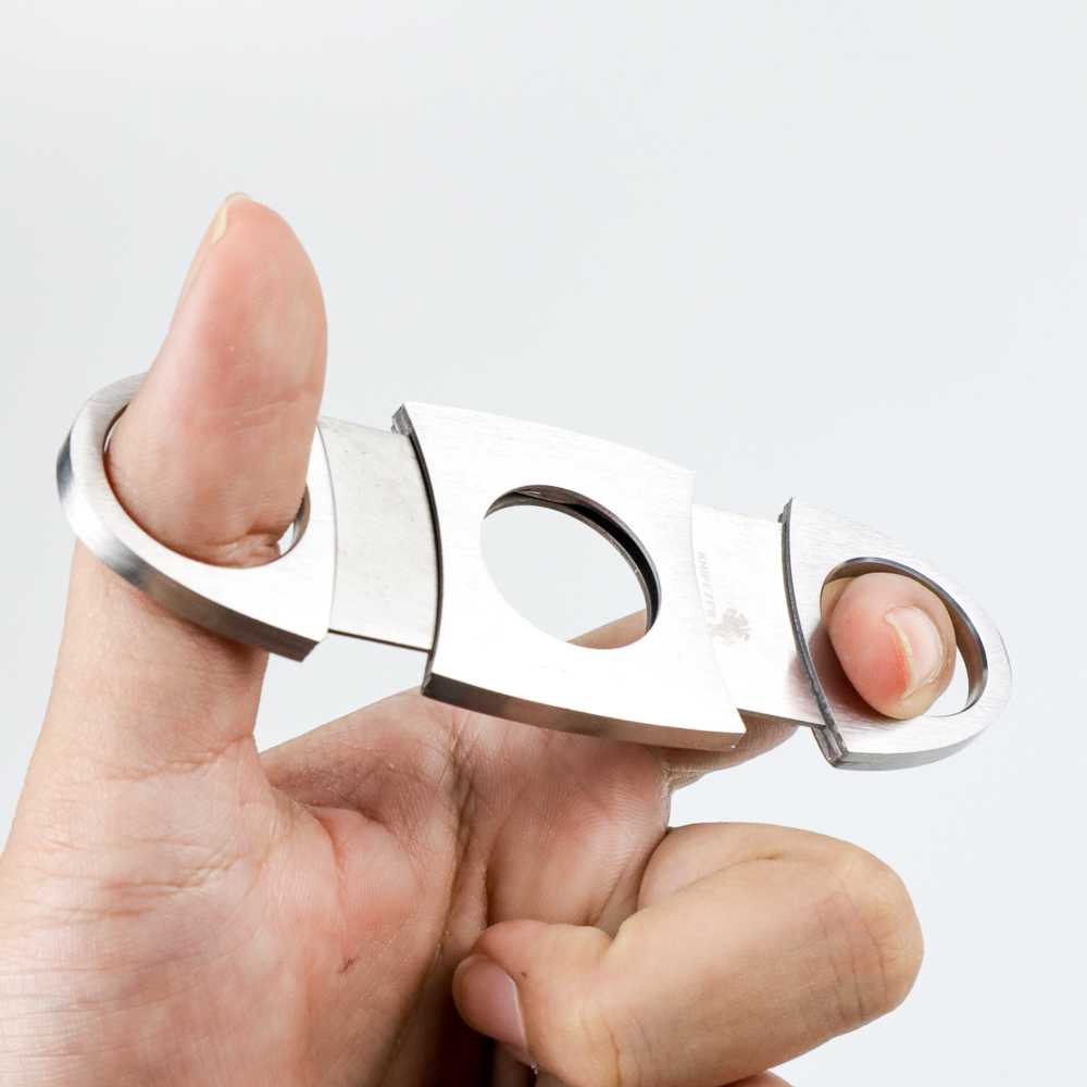 GIJ - Pemotong Rokok Cerutu Cigar Cutter Double Blade