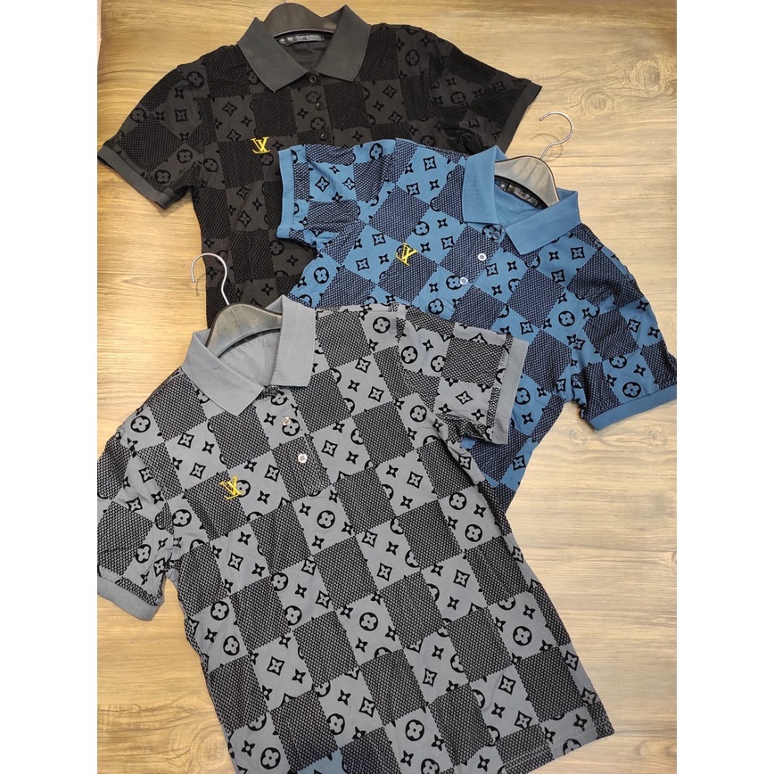 POLO SHIRT LV / KAOS BRANDED / BAJU PRIA IMPORT PREMIUM KUALITAS TERBAIK.