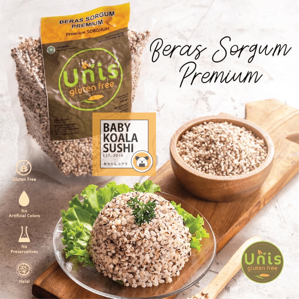 UNIS Beras Sorgum Premium 500 g Halal