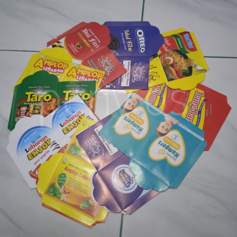 

AMPLOP LEBARAN UNIK LUCU IMUT MOTIF SNACK TERMURAH GRATIS ONGKIR BEST SELLER