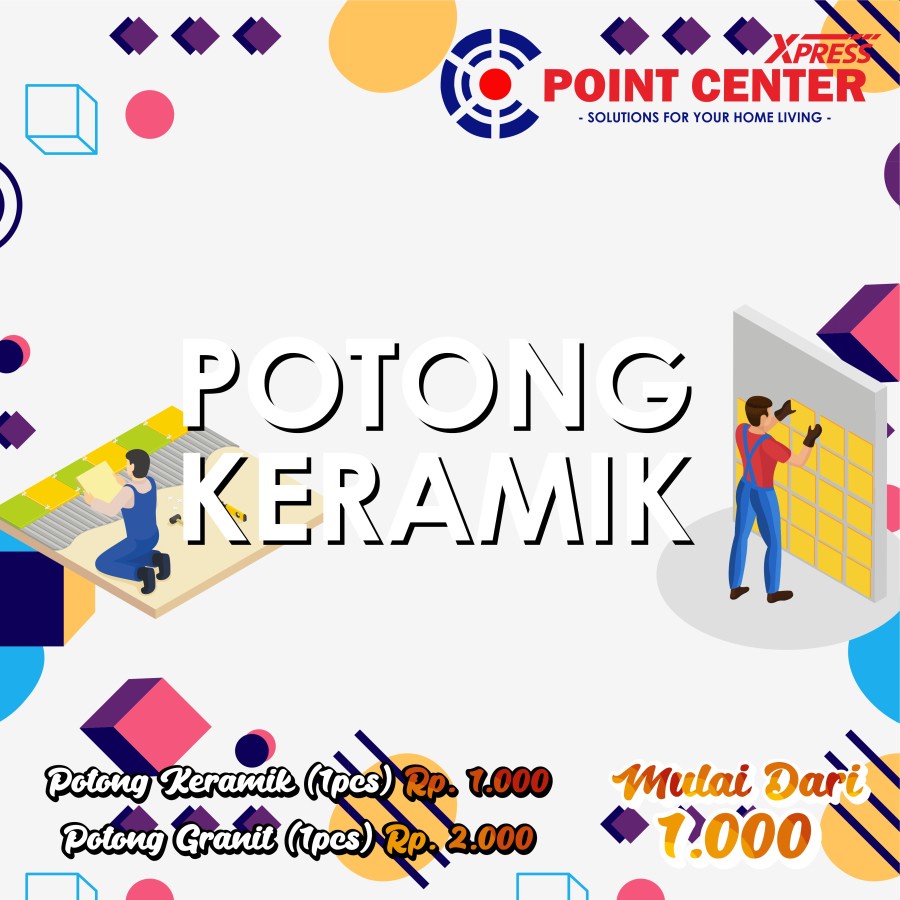 

TERLARIS JASA PEMOTONGAN KERAMIK & GRANIT / CUTTING TILE