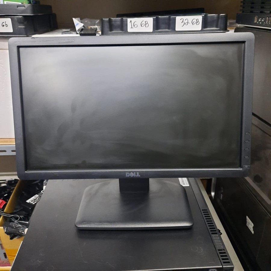monitor LCD DELL 19 inch" widescreen E1912HF LIKE NEW MULUS, ORIGINAL DELL bergaransi