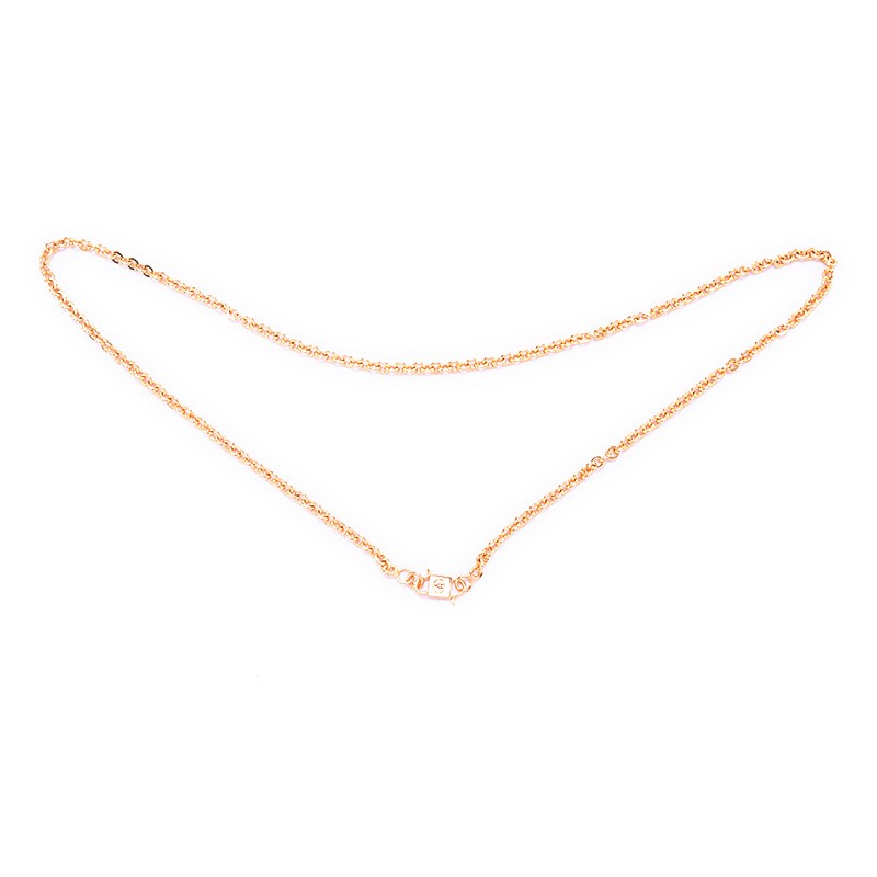 Y278 【COD】 Necklace Titanium with 18K Gold Plating Kalung Wanita Lapis Emas Asli Aksesoris