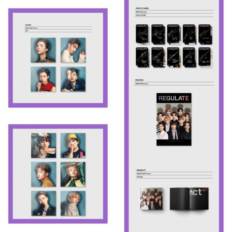 [PO] NCT 127 Regulate album
