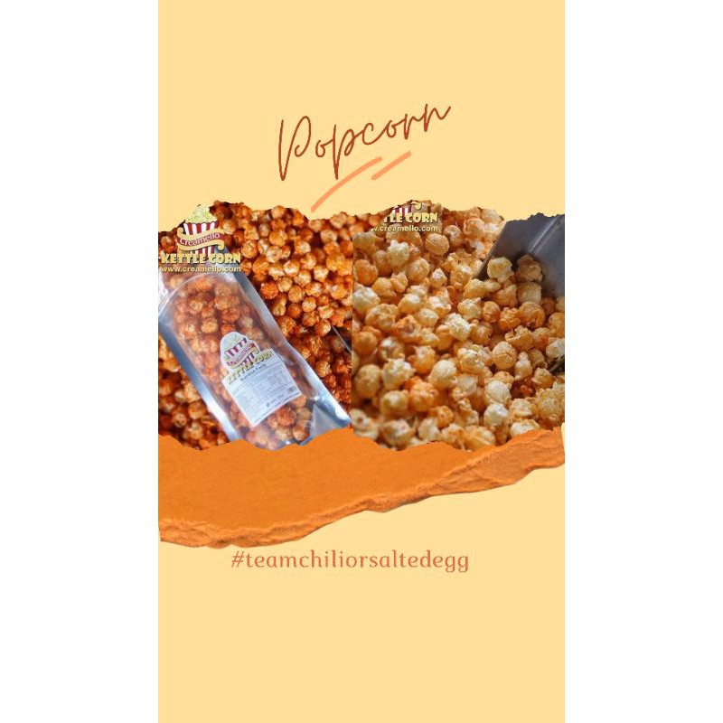 

Popcorn XX1 Creamello Balado & Salted egg