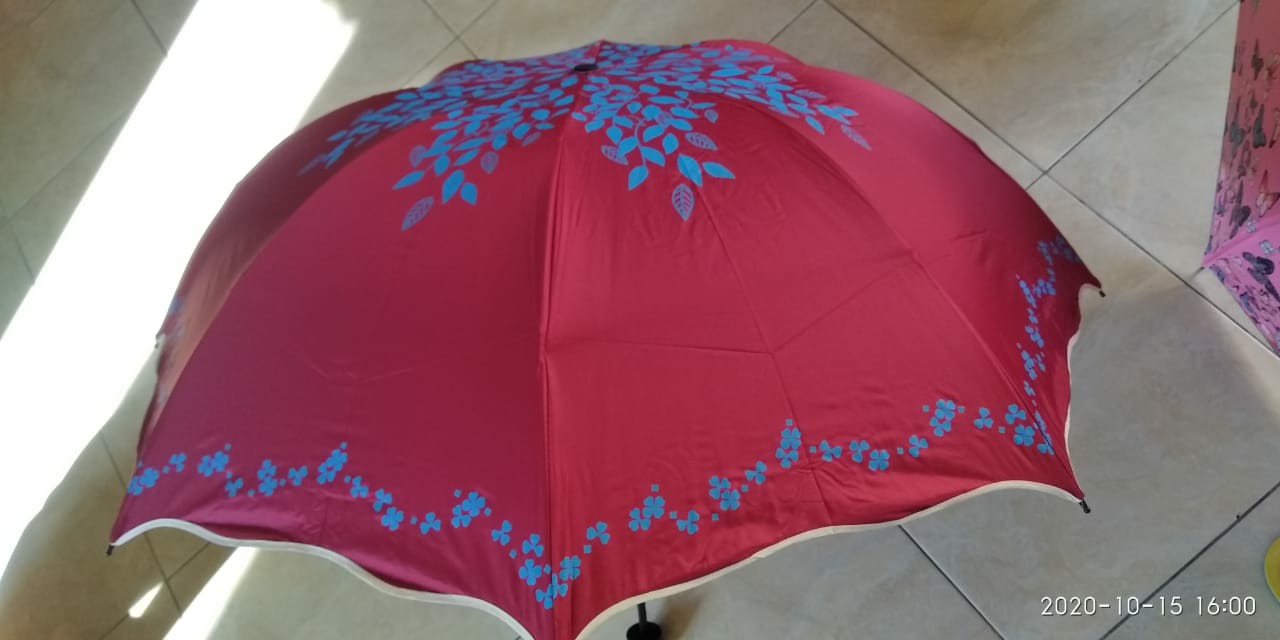 Payung Lipat 3 / Payung Mini/ Payung Anti Uv/ Payung Motif Kupu Kupu - 17109