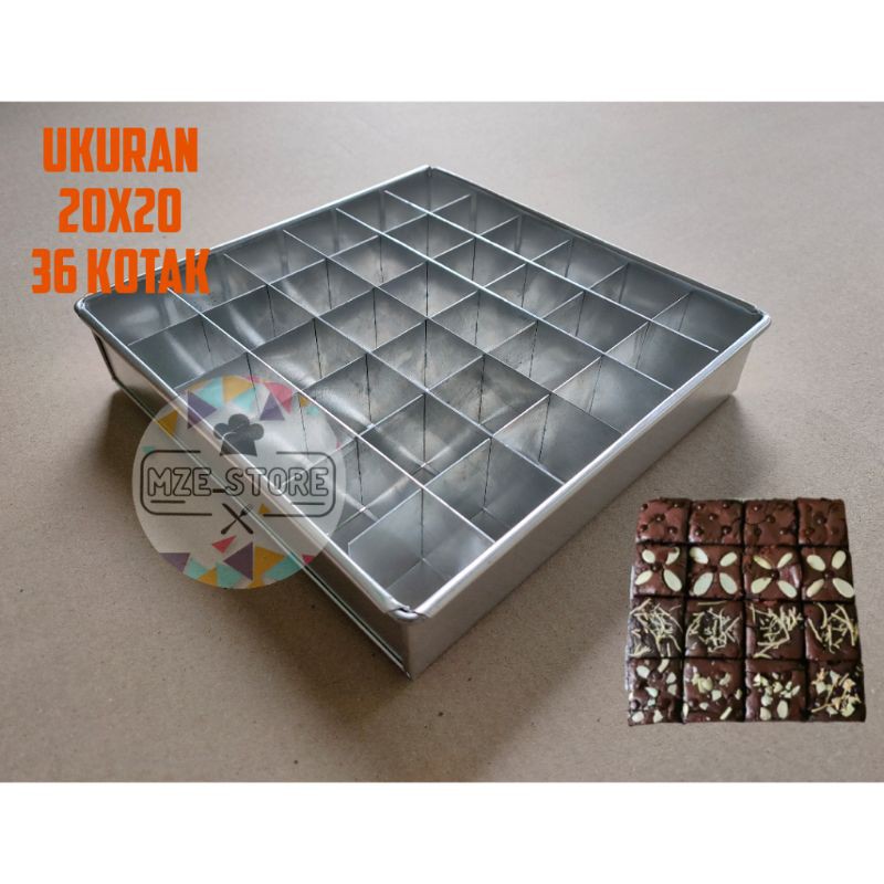 LOYANG DAN SEKAT POTONG UKURAN 20x20 ( 6 VARIAN )