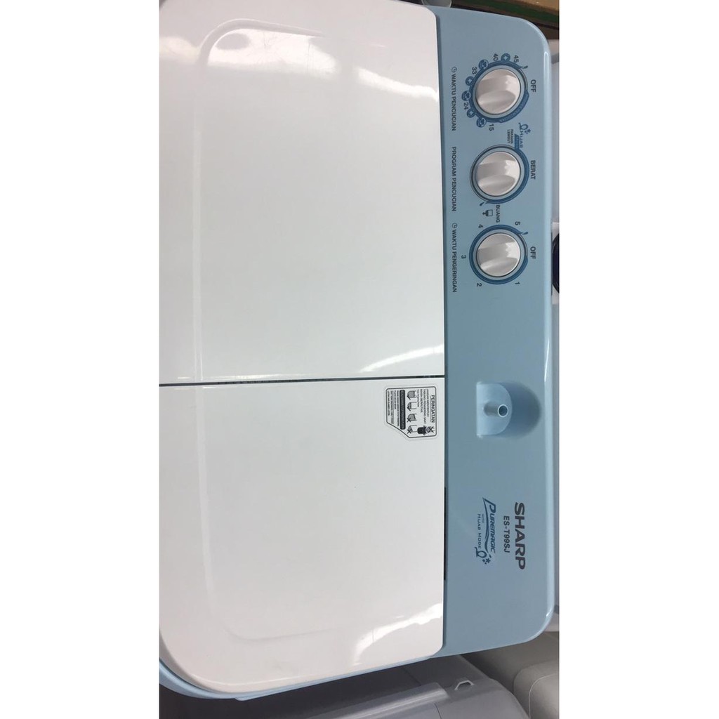 Promo mesin cuci Sharp 2 tabung hijab series ES-T99 SJ 9kg | MESIN CUCI | GROSIR MESIN CUCI | MESIN