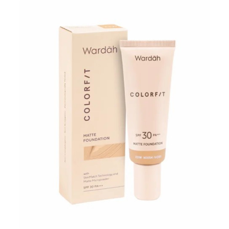 Wardah Colorfit Matte Foundation Spf 30