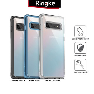 Case Galaxy S10 Plus / S10e / S10 Ringke Fusion Anti Crack Transparan Casing Samsung