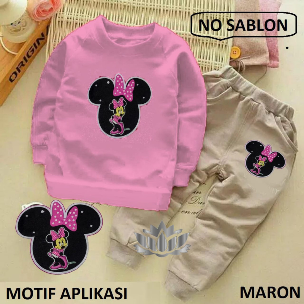 VGN SETELAN MICKEY SHOW / SET SWEATER ANAK/ SETELAN TERLARIS / SETELAN TERBARU ANAK/ PAKAIAN ANAK