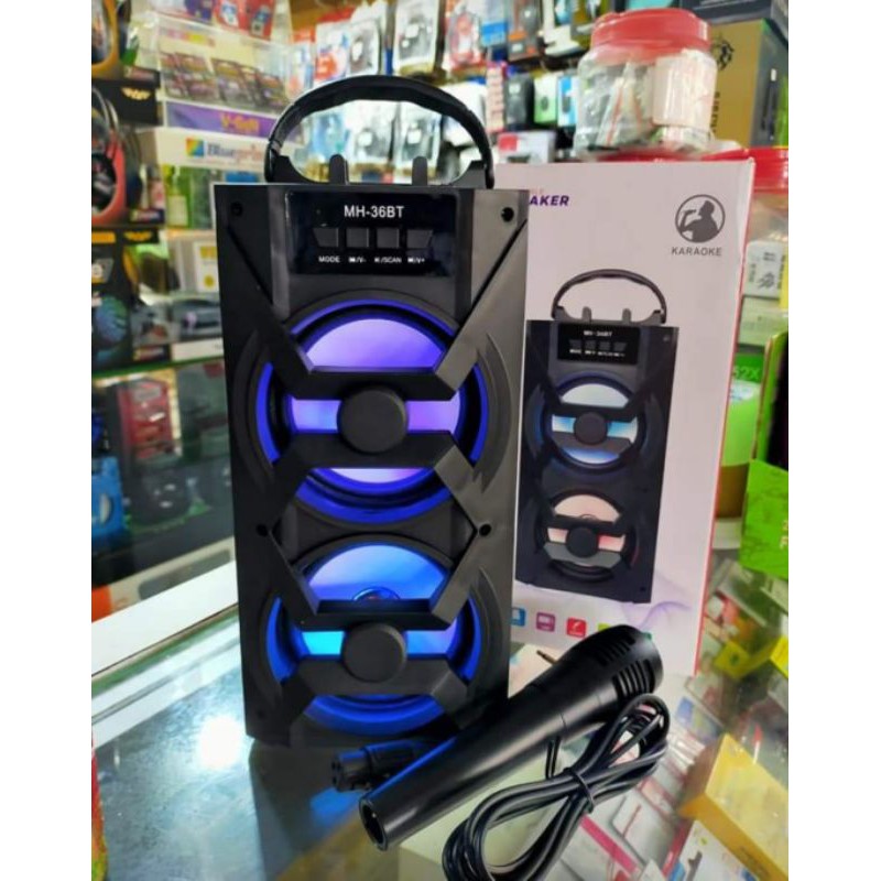 Speaker bluetooth radio karoke