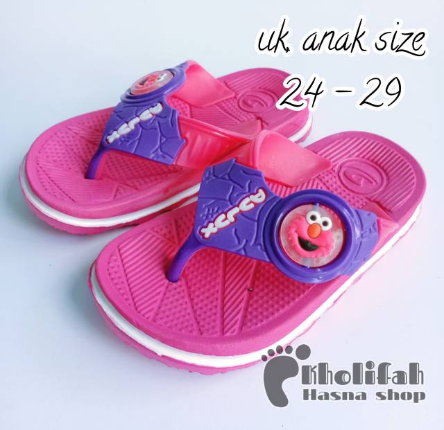 Sandal jepit anak elmo DULUX 293D-1 24-29