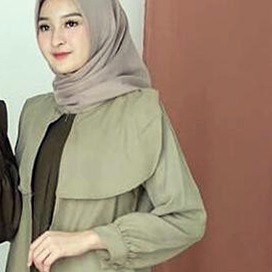 [ Promo Flash Sale ] AYUMI MAXY MUSLIM DRESS 4 VARIAN WARANA ALLSIZE-MINT