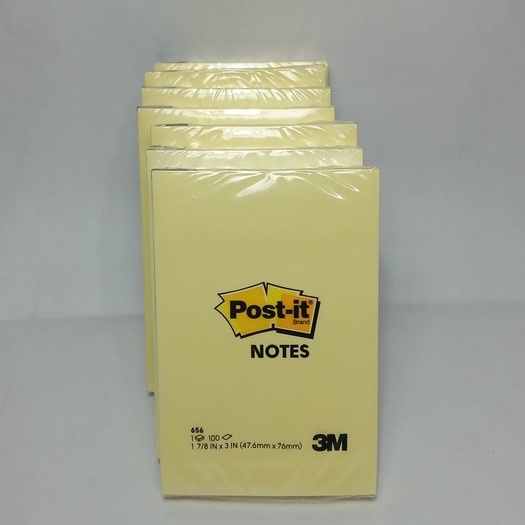 

[Cuci Gudang] POST-IT -- Sticky Notes 656 (47,6mm x 76 mm) || Noted 656 (50,8mm x 76mm)