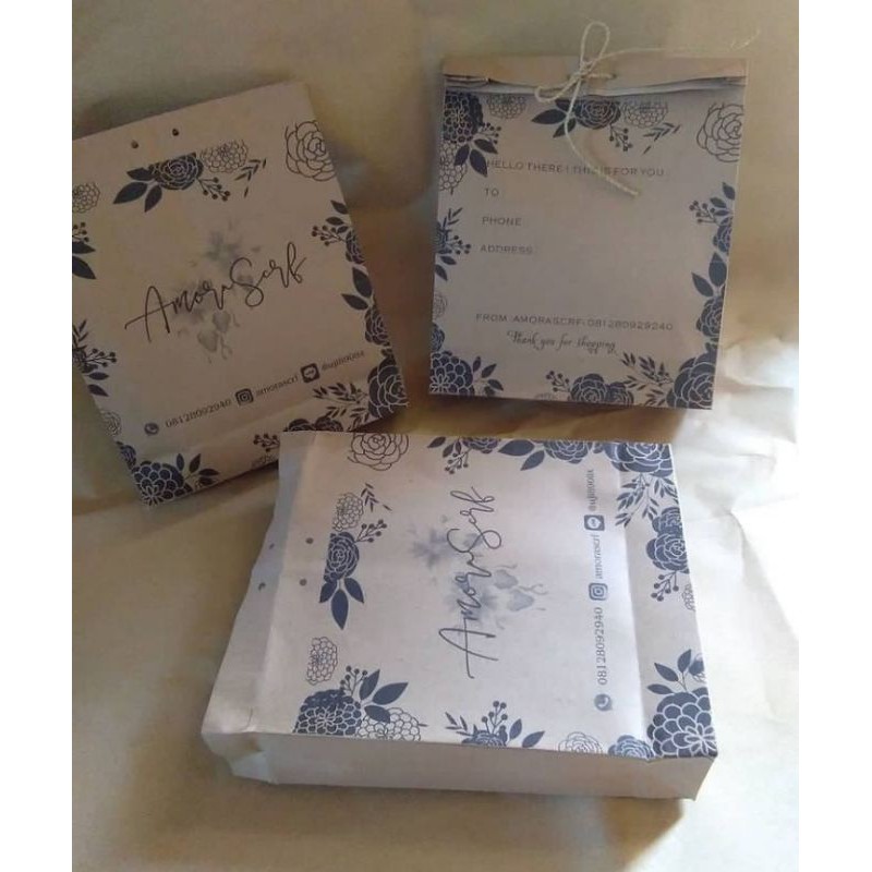 

Packaging baju/paperbag olshop pakaian Custom