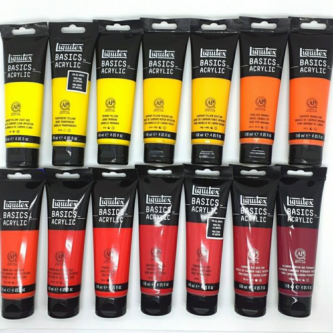 

Liquitex Basics Acrylic Colour 118 Ml Original Made In France