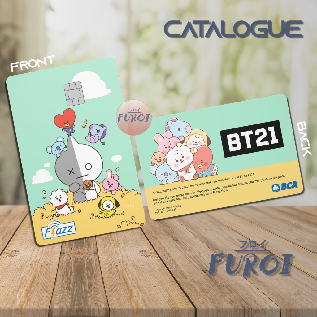 Custom Flazz BCA | Custom Emoney Mandiri | BT21 | Autumn