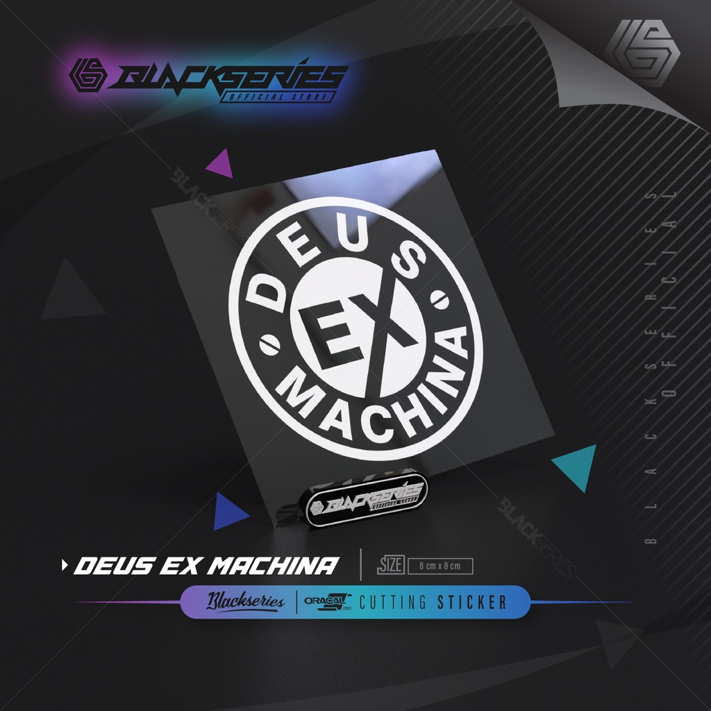 Cutting Sticker Deus | Stiker Deus | Deus