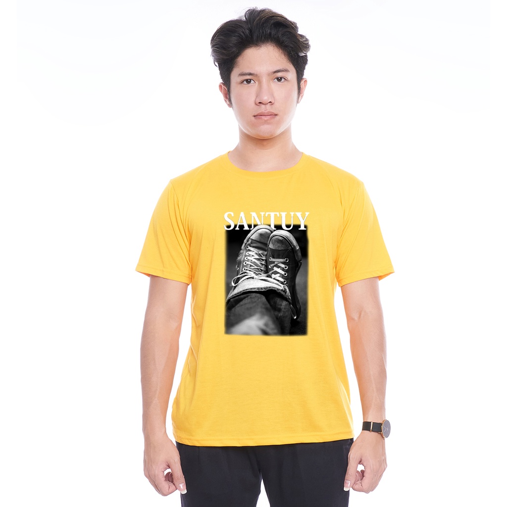 Kaos Oblong Pendek Gambar Santuy