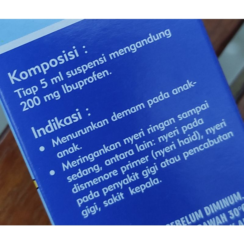 Proris Forte Sirup / Obat Pereda Nyeri / Sakit Gigi / Sakit Kepala